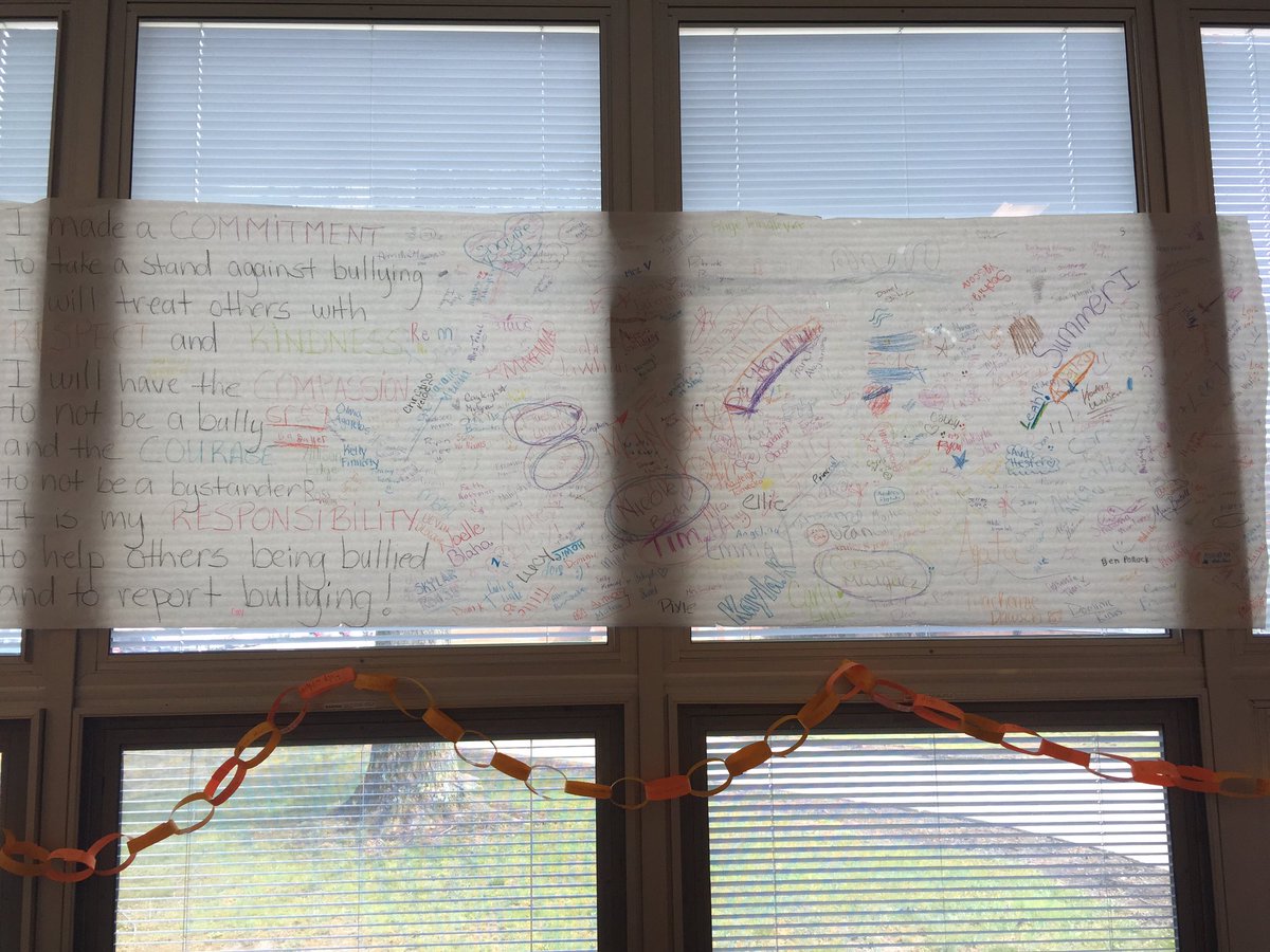 It's Anti-Bullying Week &amp; we are pledging to put an end to bullying &amp; to commit to random acts of kindness instead!