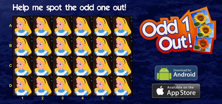 buttonhale's tweet image. Up to level 6 on this now...

Odd1OutApp.com