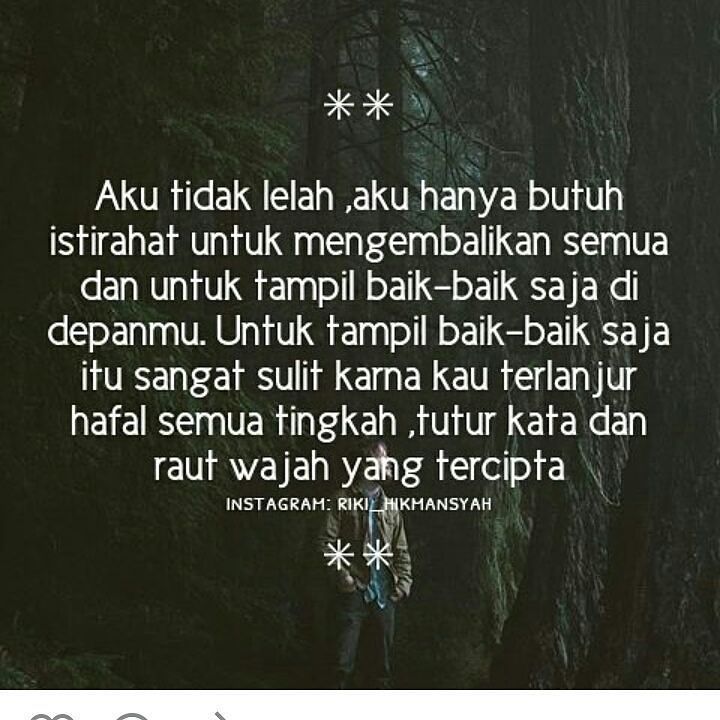  Quotes  Baper Kata Kata  Mutiara