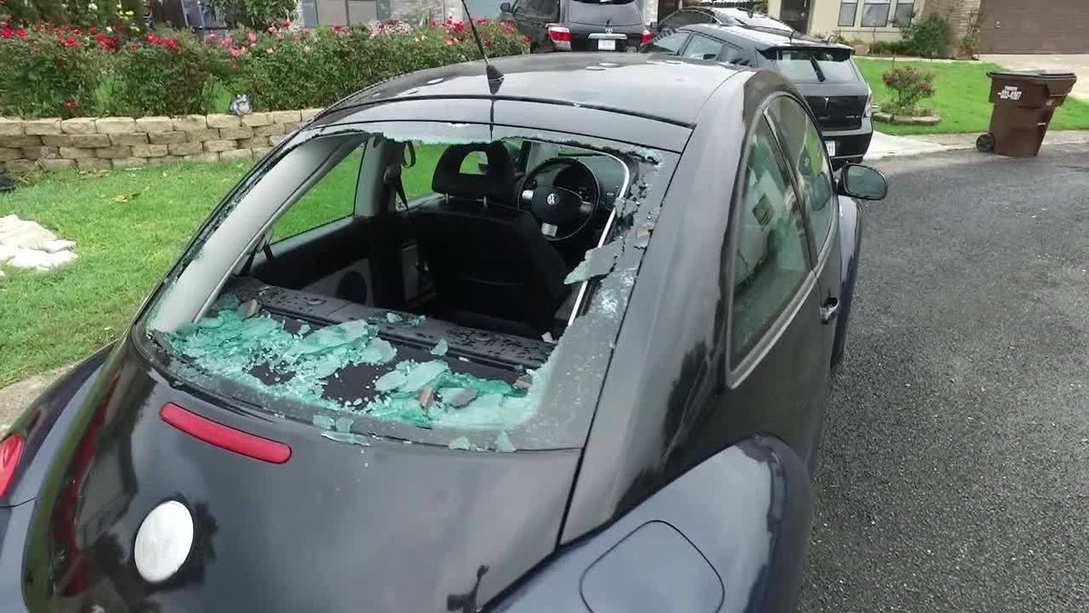 Hail Damage Near FM 78, Walzem Road KSATnews KSAT 12 Scoopnest