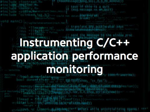Great overview of <a href="/AppDynamics/">Splunk AppDynamics</a>' #cplusplus monitoring solution and how to get started: bit.ly/1MuvWrO