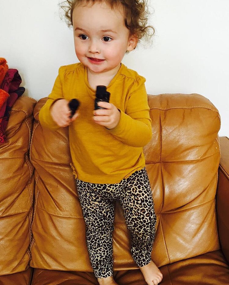 Wee #cutie in our #leopardprint  leggings theweedepartmentstore.co.uk/product/mar-ma… #theweestore #kidswear #marmarcopenhagen