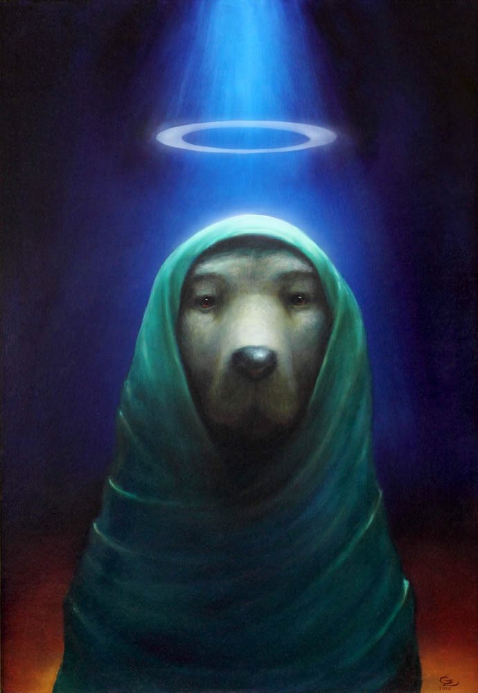 OMG_ItsKhairy's tweet photo. When she thinks gettin you baptized gonna stop you from bein a dog https://t.co/wBDXHlHiZF