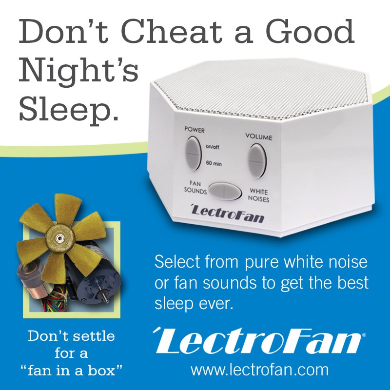 netrush's tweet image. There&apos;s so much more to @ASoundTech #LectroFan than fan parts in a box: bit.ly/23bHGn8 #sleepsoundnow