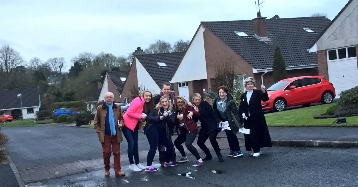 Can't turn your back on a campaign team for a second lol #TeamDobson in #UpperBann #TeamUUP