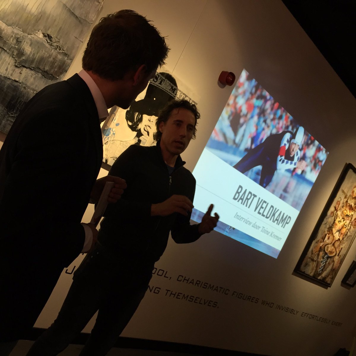 Olympisch kampioen <a href="/BartVeldkamp/">Bart Veldkamp</a> bij aftrap <a href="/InSportHelden/">InSportHelden</a>