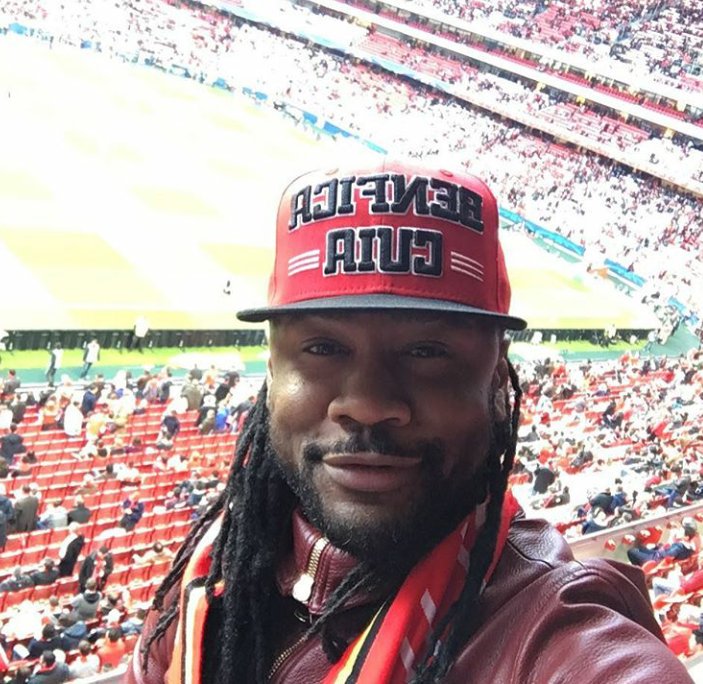 SLBenfica's tweet image. O C4 Pedro está na Luz a apoiar o nosso Benfica! #Juntos