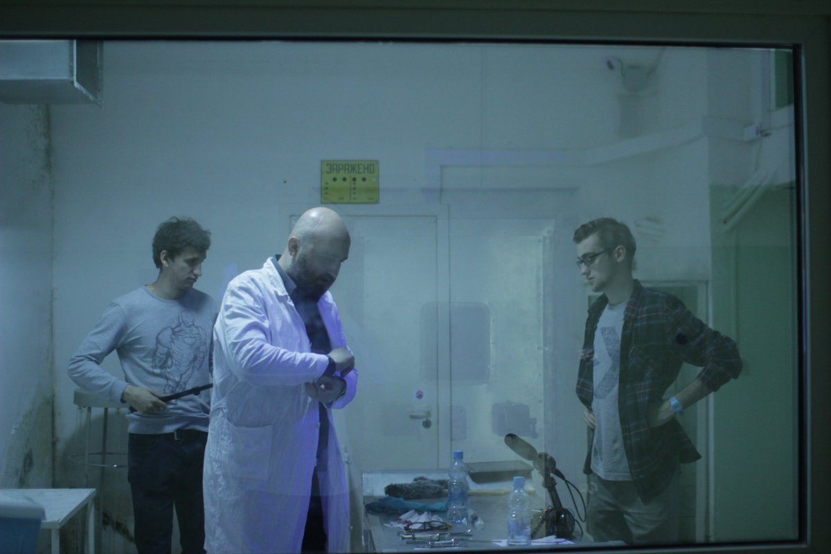 PlaySherlock's tweet photo. Ребята из группы Atom Action сняли видео в Лаборатории.#atomactions #съемки #закадром #вологда #playsherlock https://t.co/K30U9t9Yyf