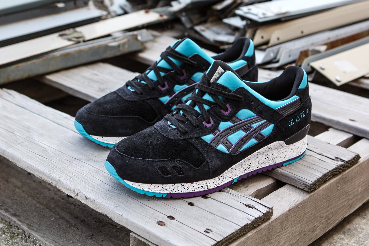 asics gel lyte iii peacock