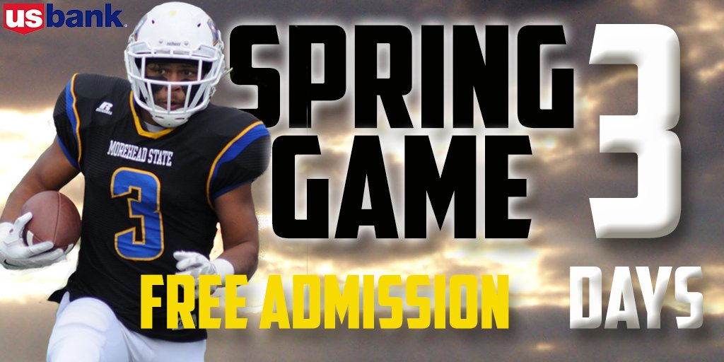 MSUEagles's tweet photo. Three Days! Are you ready for some football? @MSUEaglesFB #EagleEmpire https://t.co/0HM3DjE8yQ
