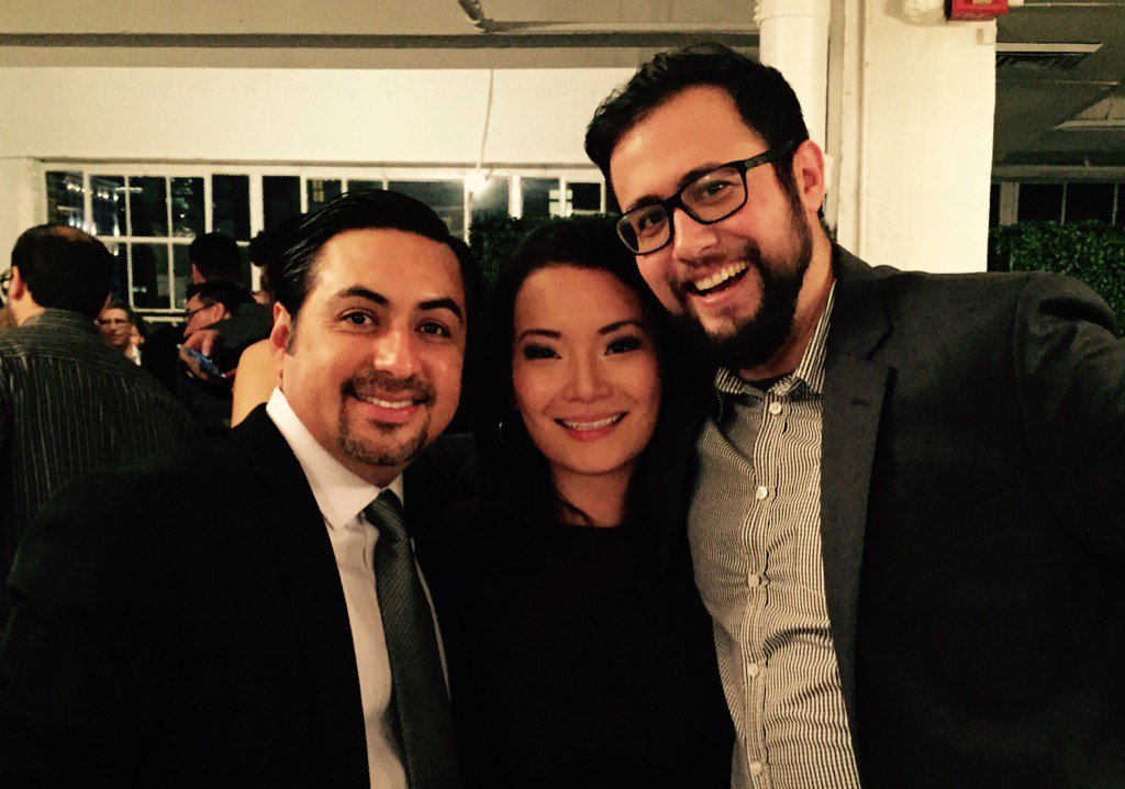 HeidiZhouCastro's tweet photo. So lucky to have worked with Juan Renteria and @AFrancoTX. They will always be like family. #BestInNews https://t.co/7EhDy8bk8I