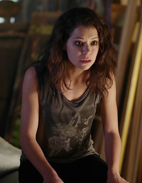 actorvschar's tweet image. tatiana maslany // sarah manning