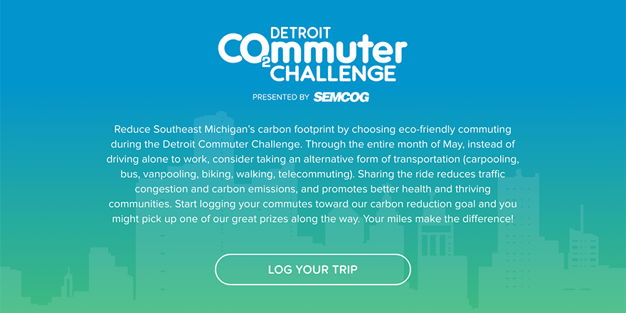 Want to improve eco-friendly commuting around Detroit? Take the <a href="/CommChallenge/">Commuter Challenge</a> with this fancy, new website!