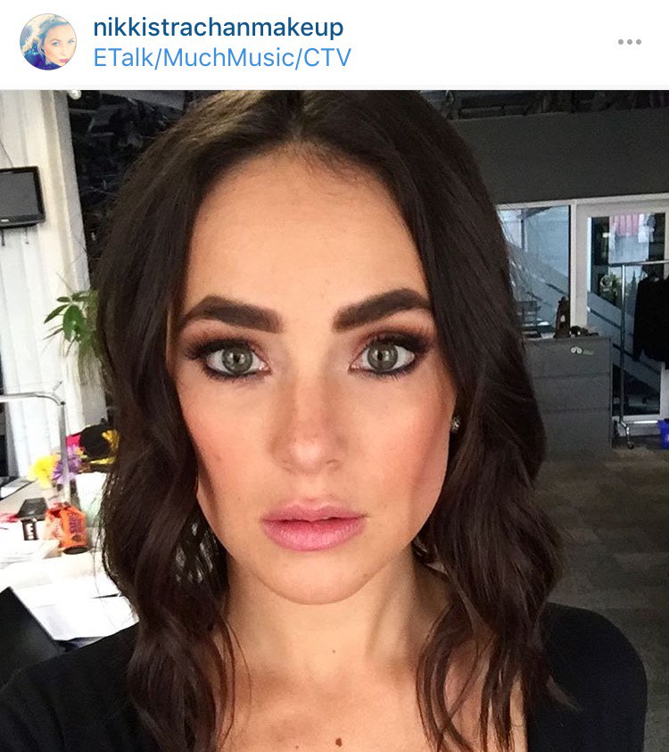 Tweezerman Ambassador <a href="/nikkistrachan/">Nikki Strachan</a> shows off her talent <a href="/TheChloeWilde/">ChloeWilde.eth</a> on set at E! News Canada #TweezermanBeauty