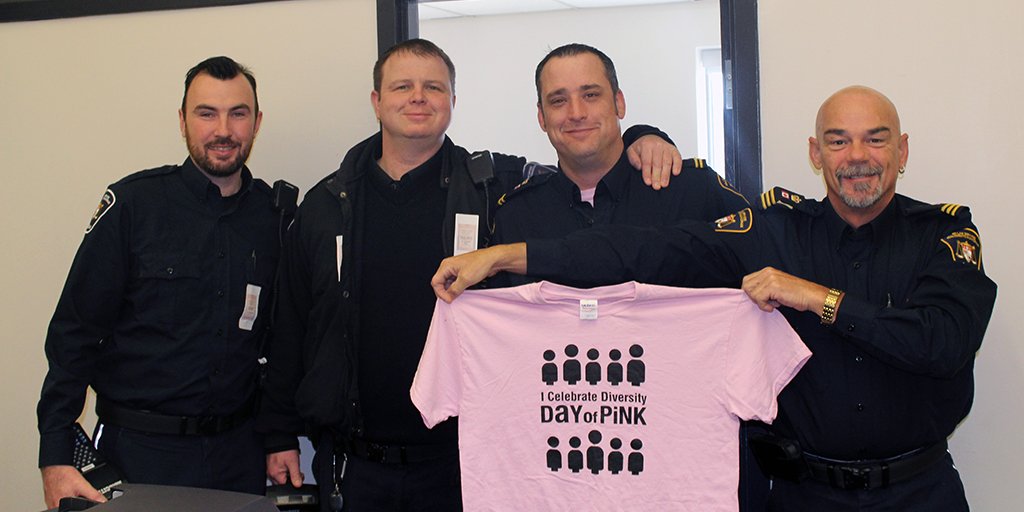 By-laws &amp; Regulatory Services supports #DayOfPink. Let’s end #bullying and #discrimination.