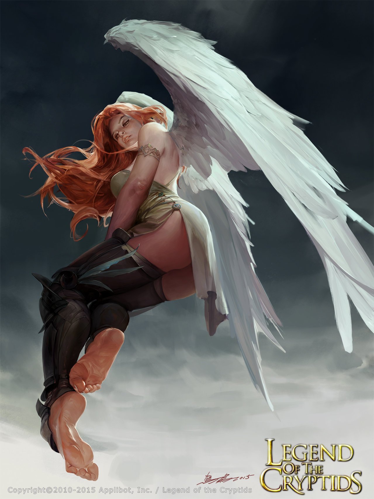 Conceptartlife On Twitter Legend Of Cryptids Angel Art Painting Digitalart Conceptart Girl Sexy Hot Sky Illustrator Crow God Https T Co Aarg7qki4q