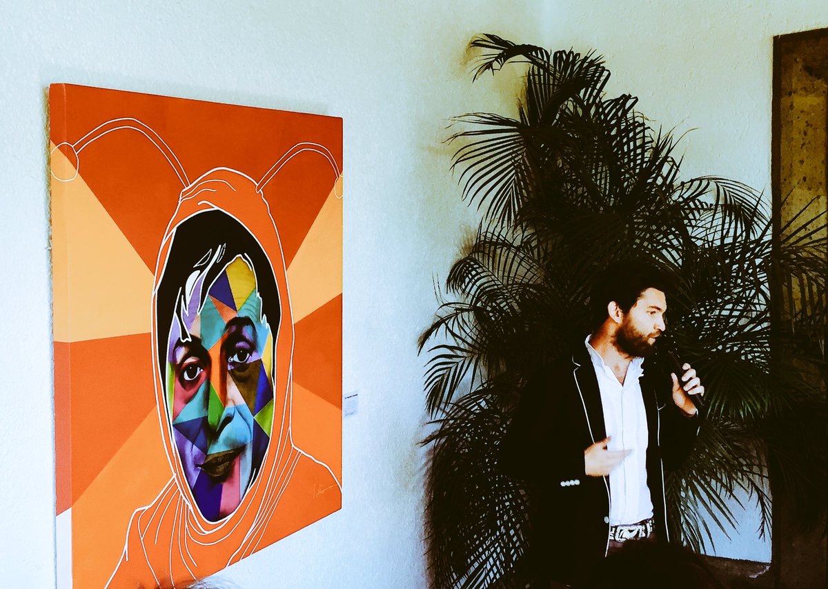 Steph__oc's tweet photo. Padrísima la exposición de #TalentoconCausa Casa Jalisco "Rostros Color de México" con @solteroarte https://t.co/NnorpFHqvN