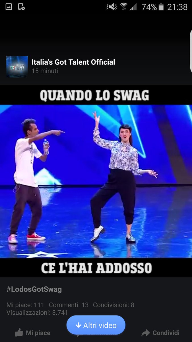 trendyfull's tweet photo. #IGT @lodocomello il mercoledì sera 
#tv#idola#lodo#compleanno#idola#26#loveyou#lamigliore#😍😍 https://t.co/3r9IfqjmI1