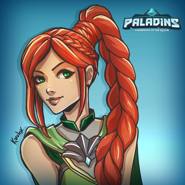 Karulox's tweet photo. Here's some love for @PaladinsGame ♥ Cassie Fanart ♥
@Kaostic @HiRezDrybear @HirezPixieKitty @schisam https://t.co/RsIkaTIOMl