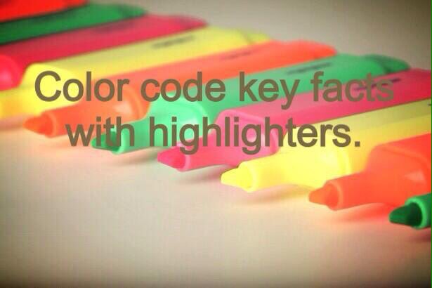 NewryHigh's tweet image. Revision tips! #colourcoding #examseason