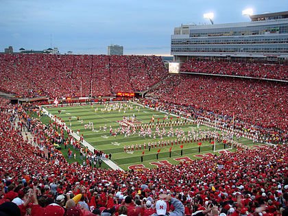 When the Nebraska Cornhuskers play football at home, the stadium becomes the state's third largest city.