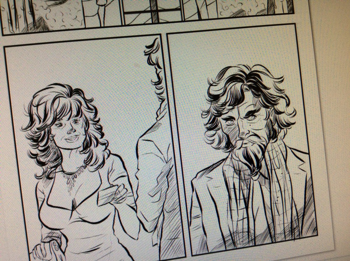 DevakiNeogi's tweet photo. Some snapshots of inks from an unsolicited comic.#sequentialpages #lineart https://t.co/gQqyAND7Kb