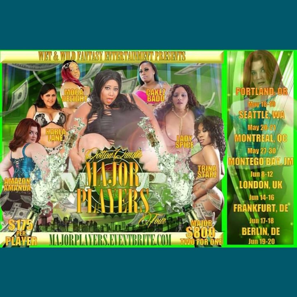 cottoncandi1Luv's tweet photo. BOOK @AmazonAmanda & FRIENDS 4THE #MAJORPLAYERSTOUR https://t.co/mxa1Av6CFk ONLINE SALES END MAY9 #BBWPSTAR https://t.co/K0nkoZQ8OQ