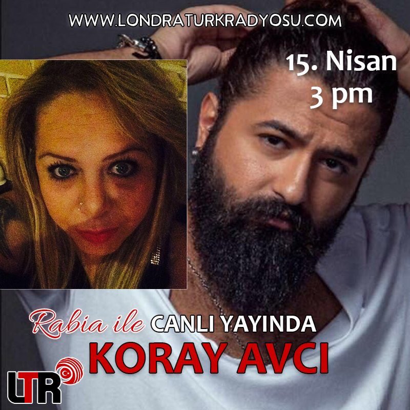 BU CUMA sevilen şarkılarıyla KORAY AVCI, Rabia ile canlı yayında! Canlı dinle
buff.ly/1WqnFHO <a href="/AVCIKORAY/">Koray AVCI</a>