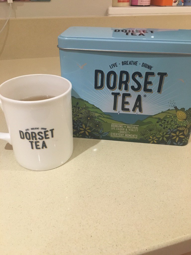 After a day's wine judging, delicious  new discovery- fab ginger&amp;lemon tea from <a href="/dorset_tea/">Dorset Tea</a>