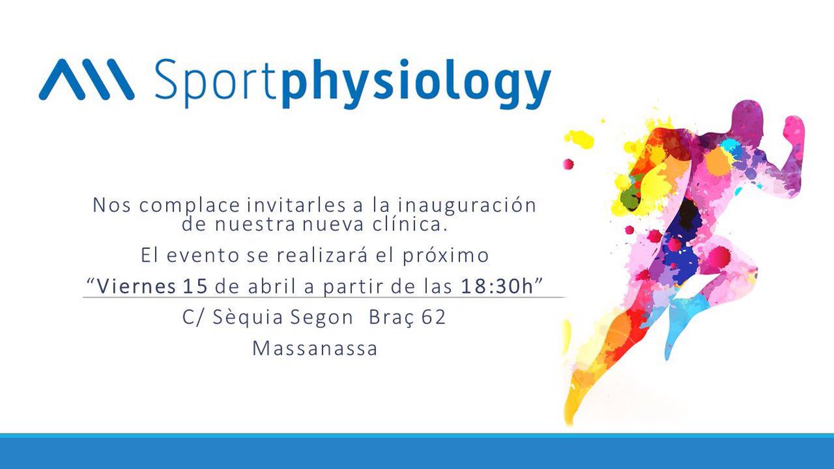 orte81's tweet photo. No os perdais la inauguración el viernes15 de la nueva clinica Sportphysiology.Clinica 🔝Ecos,Epi,Indiba,Readaptacion https://t.co/kRQ9sQ5TBa