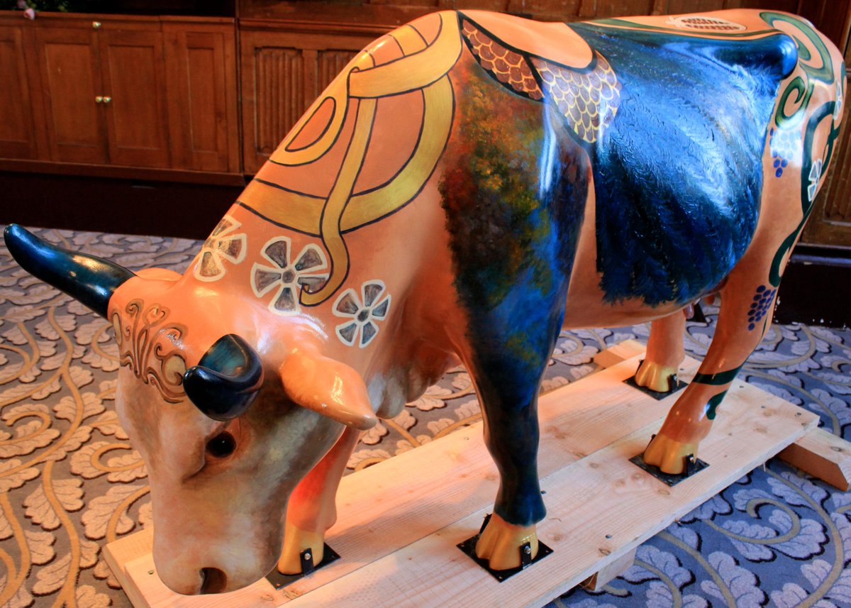 CowParadeSurrey's tweet photo. In case you missed the #cowparadesurrey feature on @BBCSouthTodayhere it is https://t.co/bLiMrYKsnh https://t.co/RzYWhnezjI