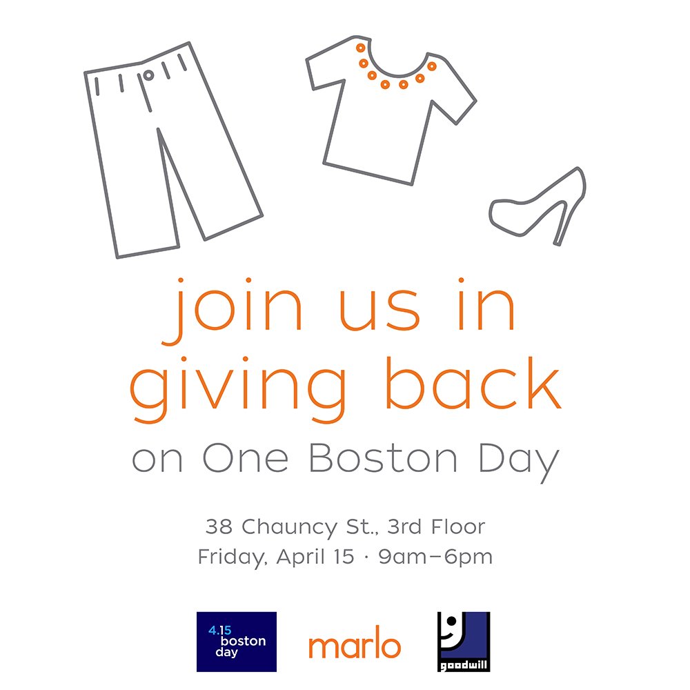 This is what we're doing 4 #OneBostonDay. We can't wait to see u Friday! @goodwillboston tinyurl.com/zm4g7ce