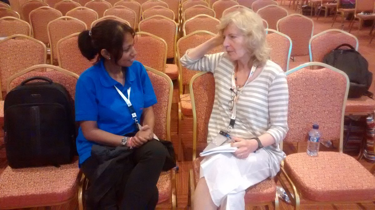 SeedsOfLifeET's tweet photo. Ela Finkel of @CosmosMagazine interviewing young scientists at TimorAg2016 #timorag https://t.co/3pq0gCjdYO
