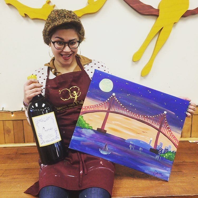 Canvas and Cabernet tweet media