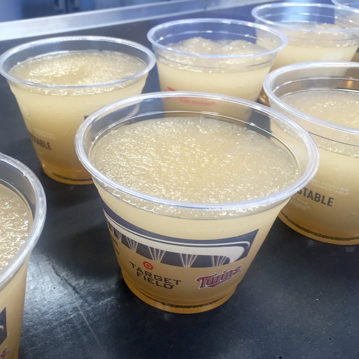 TFEATS's tweet photo. Another fave for Home Game 2... @2GINGERSwhiskey! Our NEW Frozen Ginger available @ Minnie &amp; Paul's #TwinsFood https://t.co/b35xifESDh