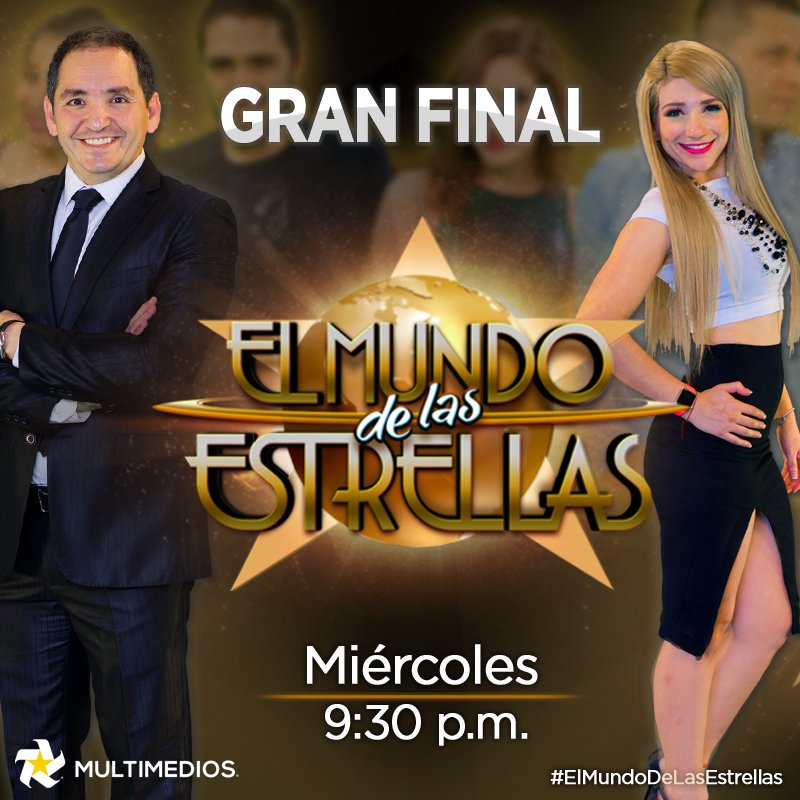 multimediostv's tweet photo. Estamos en la gran final de #ElMundoDeLasEstrellas 
Entra a nuestra página aquí:

https://t.co/7JK3H4aCId https://t.co/Q6EwaJJwvM