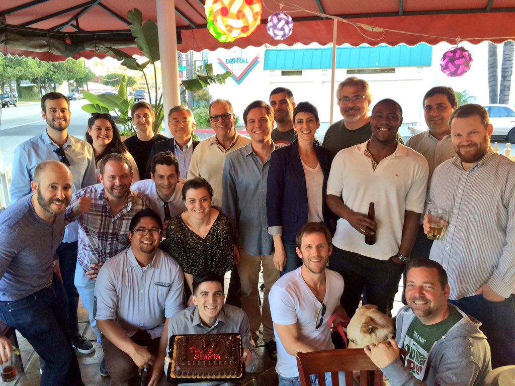 So proud of our super star dev team - celebrating 300 sprints this week! #scrum #gofast ✨