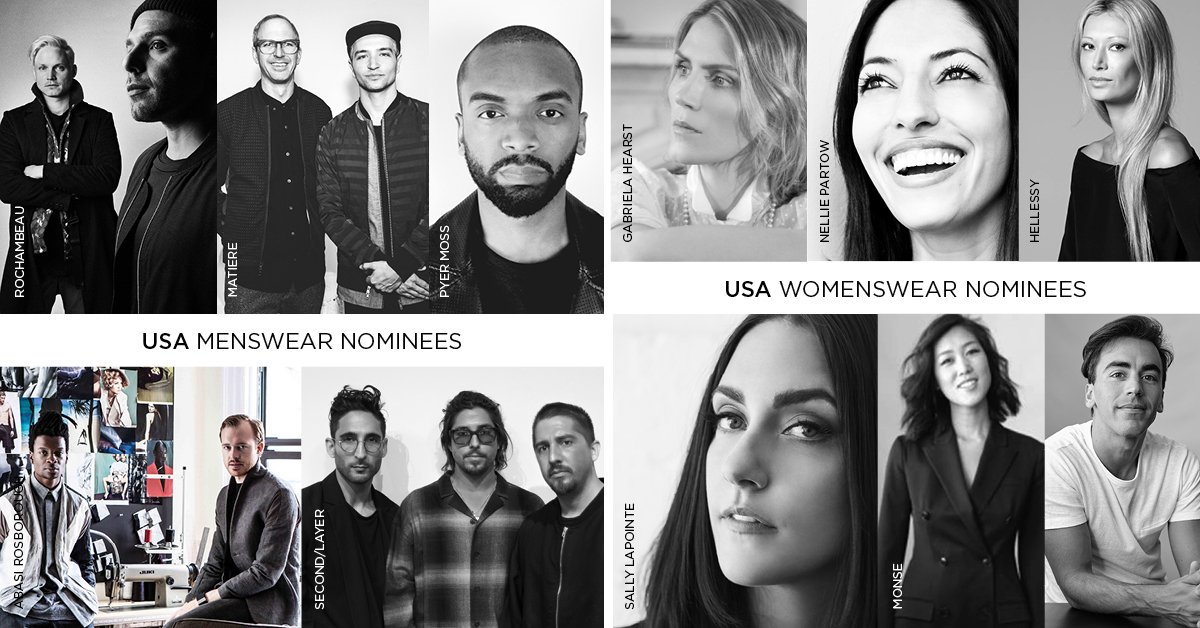 Announcing the USA nominees for this year's prestigious International #WoolmarkPrize bit.ly/IWP-USA2016
