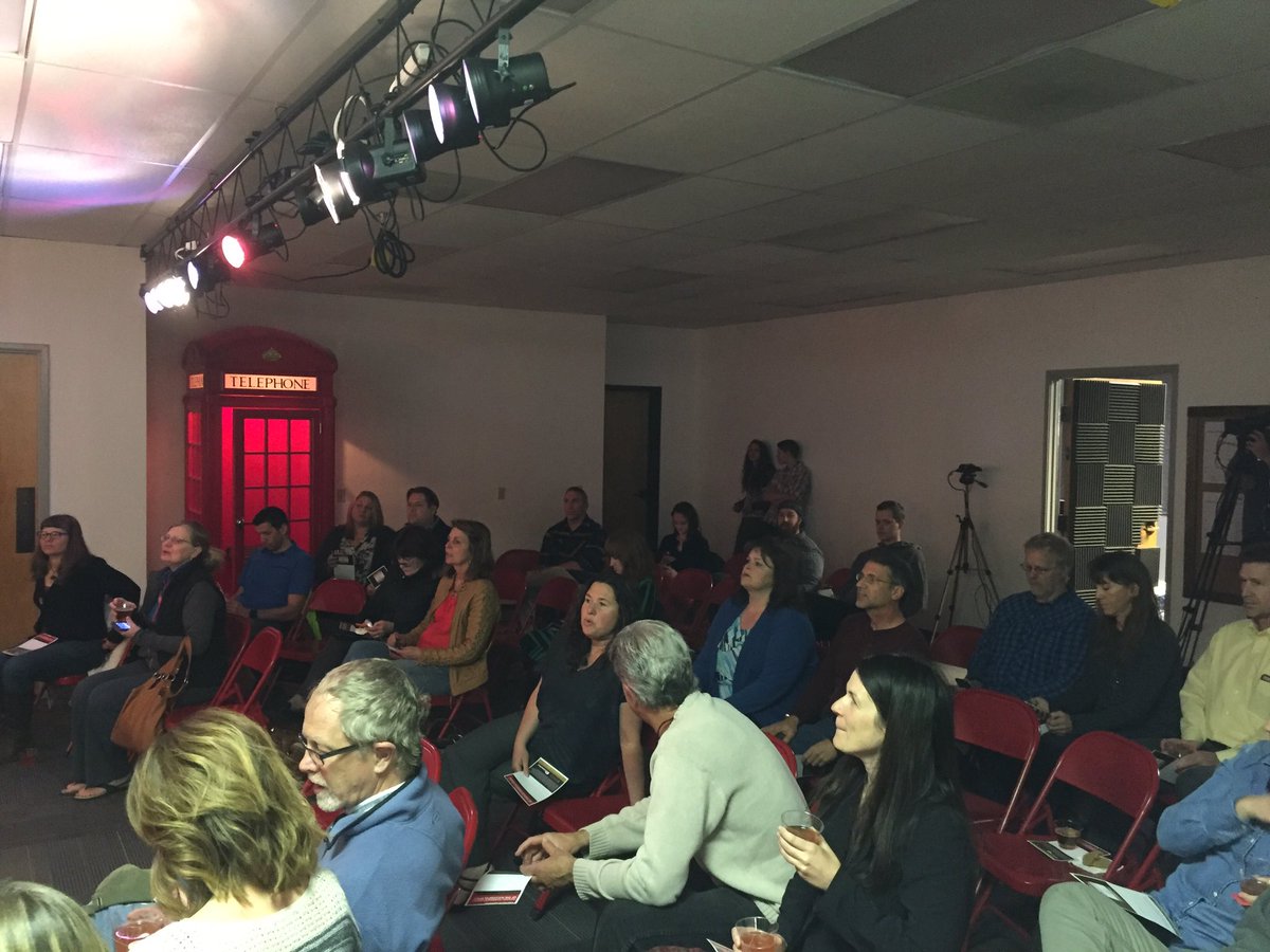 redjacketwest's tweet photo. The seats are filling up! We're live in less than 20 minutes for our #RedTalk with @ExecSpeaking! https://t.co/boGTnUzGoE