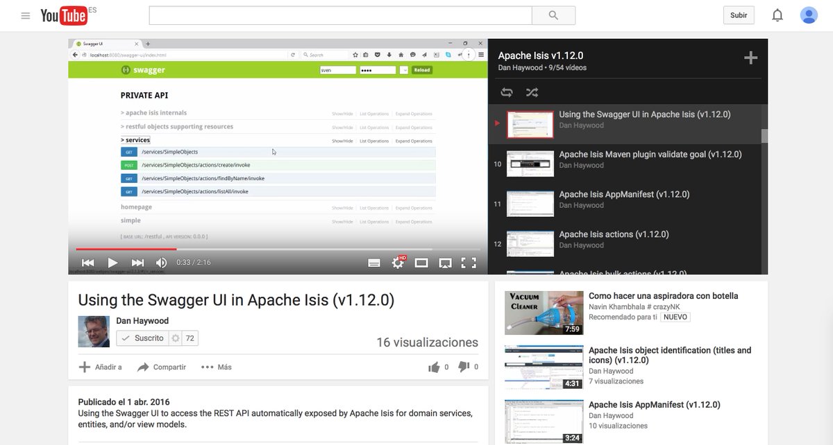 ApacheIsis's tweet image. Want a free or custom @SwaggerApi for your #Java app? Really easy w @ApacheIsis #LearnCoding youtu.be/lkZxRSS0Zwg?li…