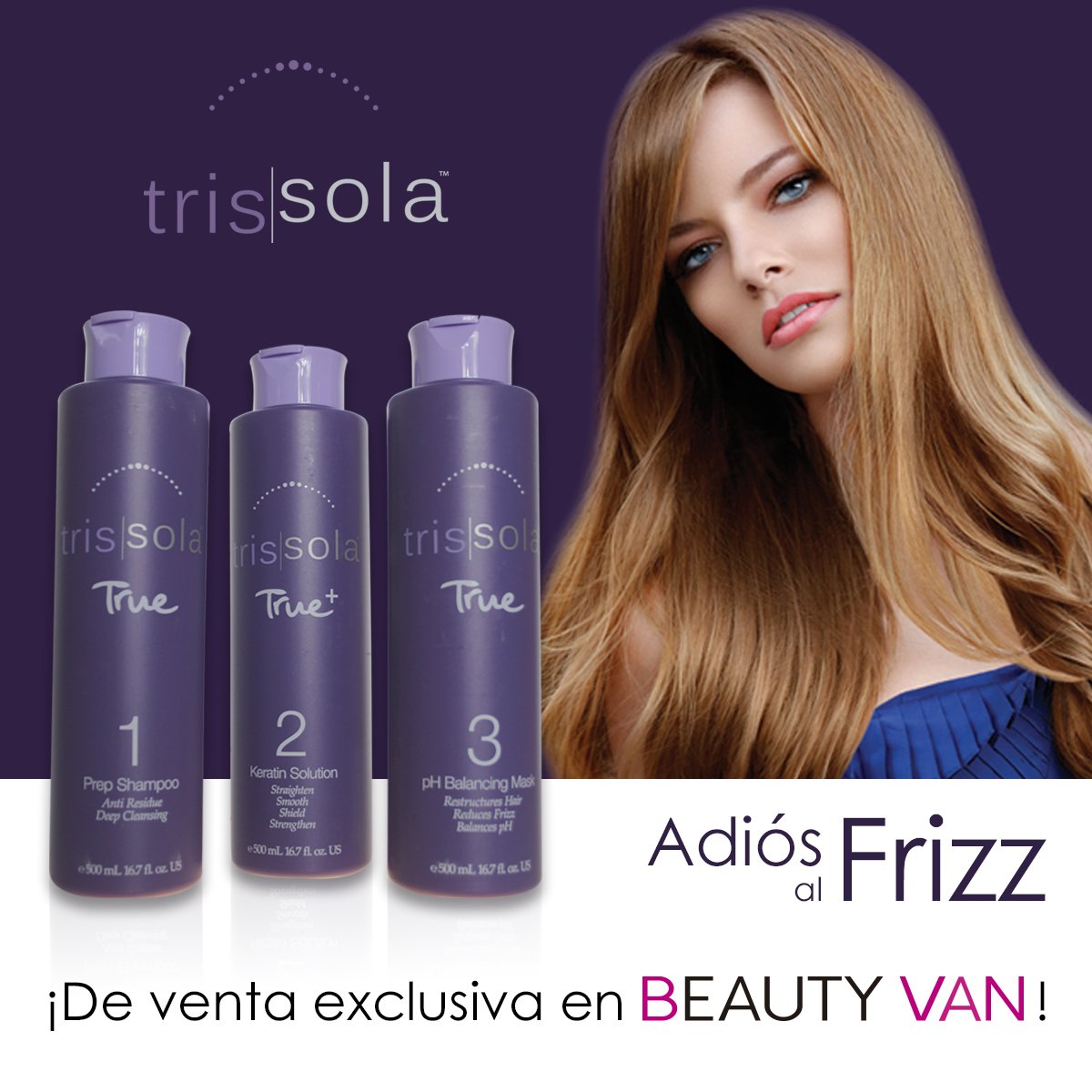 BeautyVanMx's tweet photo. ¡Un #alaciado amigable con tu cabello si es posible! ¿Te gustaría probar #TrissolaTrue? https://t.co/knAxhotfW6