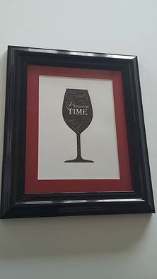 MadfishSport's tweet photo. Prosecco print framed in black with a red mount, available to purchase #prosecco #wine #print  #blackpoolframer https://t.co/zt2BtEeMpj