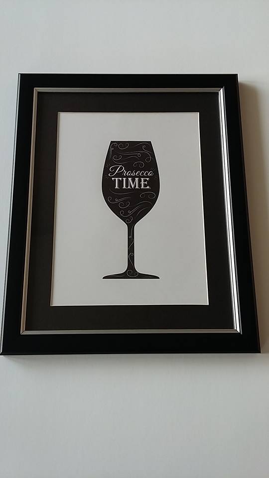 MadfishSport's tweet photo. Prosecco print framed in black with a black mount, available to purchase #prosecco #wine #print #blackpoolframer https://t.co/ktsFaxHusY