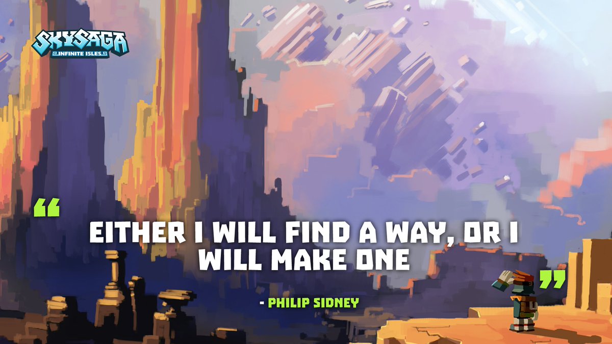 Need a little push to help complete your Adventure? This piece of #WednesdayWisdom might do the trick!