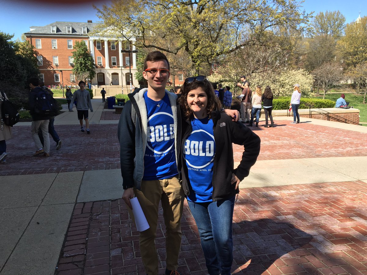 BeBoldUMD's tweet photo. Great first day of canvassing! #BeBoldUMD #SGAElections2016 https://t.co/jmcI5cZ387