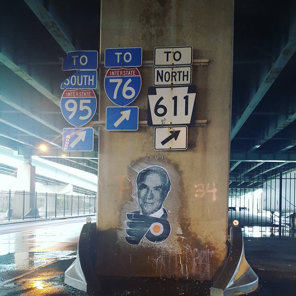 FillmorePhilly's tweet photo. Thank you, Ed Snider. @NHLFlyers (artwork: @getitgallery) https://t.co/hEMiiyBDYM