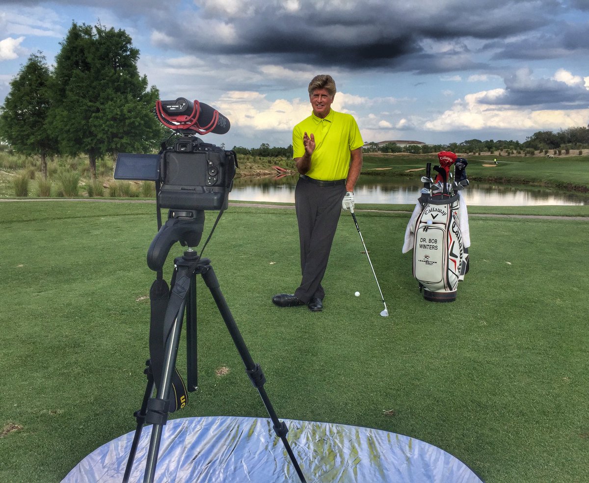 LIVE Behind the Scenes filming Mental Conditioning tips with <a href="/DrBobWinters/">Dr. Robert Winters</a>