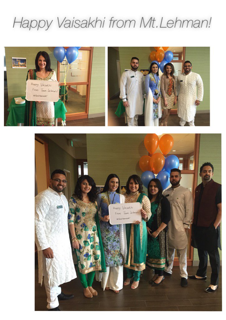 sarbjohal1's tweet photo. Happy Vaisakhi from #Mt.Lehman! Come join us for sweets and samosas! @CSirovyak_TD https://t.co/B46UJ1TrnZ