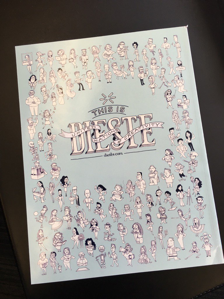 TonyDieste's tweet photo. We are definitely "The United Nations of Creativity" @Dieste @creativitymag https://t.co/shqjUpdo2L
