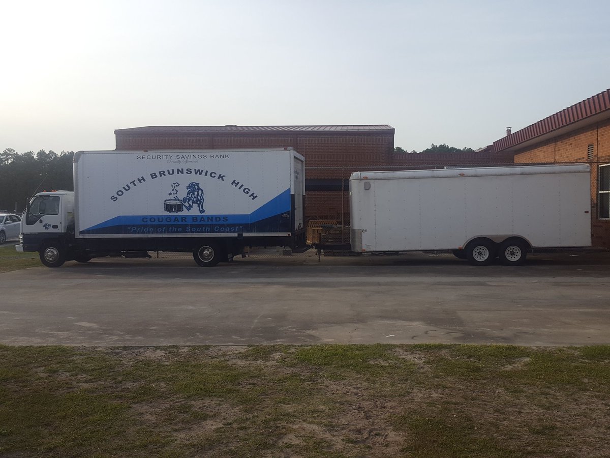 SouthBands's tweet photo. New addition to the Pride! #trailerupgrade #havetoflipthetowball #timetowrap https://t.co/FivLusNJG4